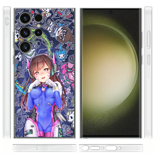 Чехол BoxFace Samsung Galaxy S23 Ultra (S918) Overwatch D.VA