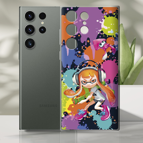 Чехол BoxFace Samsung Galaxy S23 Ultra (S918) Splatoon Inklings