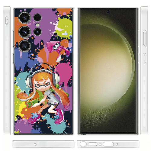 Чехол BoxFace Samsung Galaxy S23 Ultra (S918) Splatoon Inklings