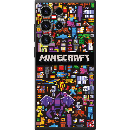 Чехол BoxFace Samsung Galaxy S23 Ultra (S918) Minecraft Mobbery