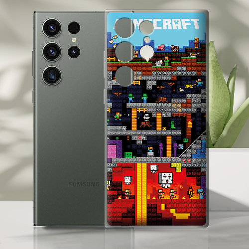 Чехол BoxFace Samsung Galaxy S23 Ultra (S918) Minecraft Lode Runner