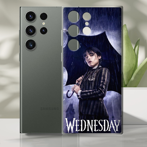 Чехол BoxFace Samsung Galaxy S23 Ultra (S918) Wednesday Addams