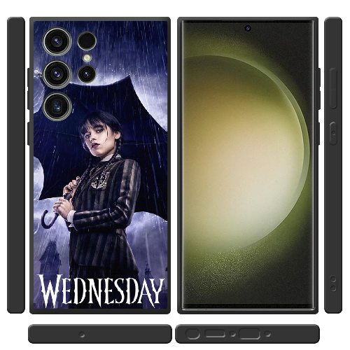 Чехол BoxFace Samsung Galaxy S23 Ultra (S918) Wednesday Addams