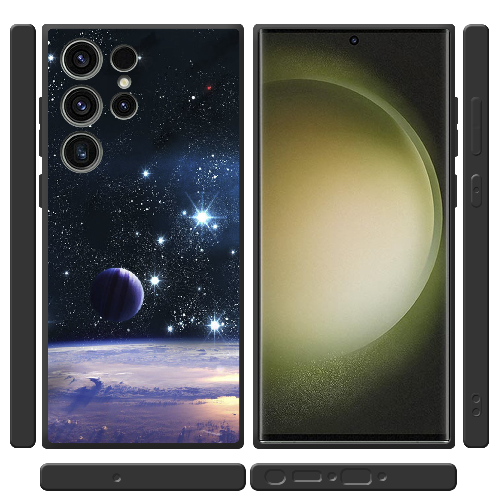 Чехол BoxFace Samsung Galaxy S23 Ultra (S918) Space Landscape