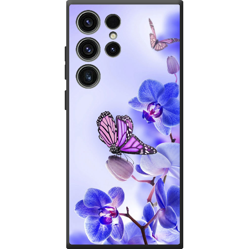 Чехол BoxFace Samsung Galaxy S23 Ultra (S918) Orchids and Butterflies