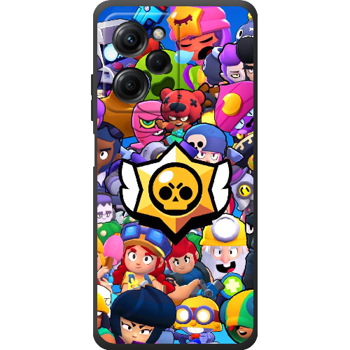 Чехол BoxFace Poco X5 Pro 5G  Brawl Stars