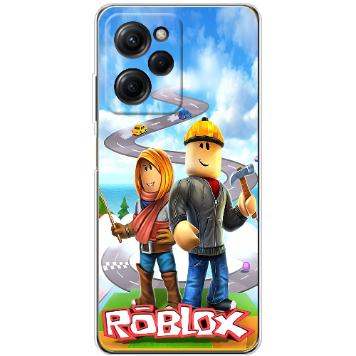 Чехол BoxFace Poco X5 Pro 5G  Roblox Білдерман