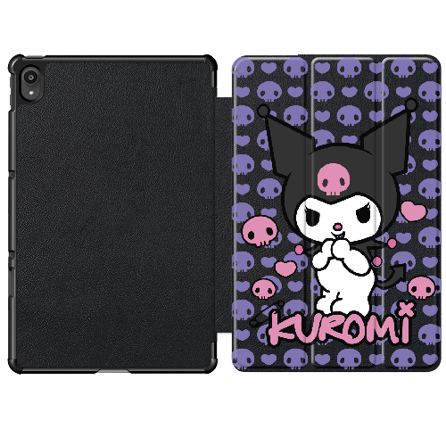 Чехол для Lenovo Tab P11 / P11 Plus 11" Kuromi Purple Skull