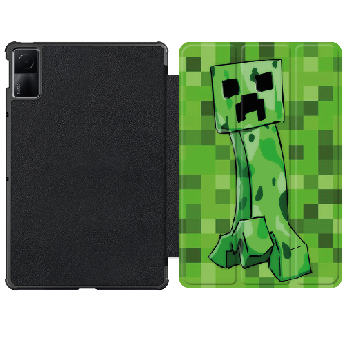 Чехол для Xiaomi Redmi Pad 10.6" Minecraft Creeper