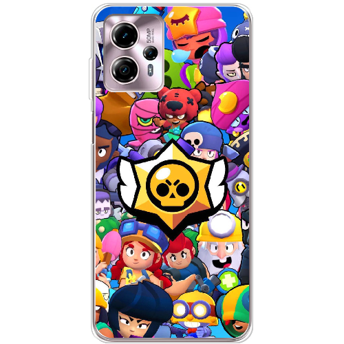 Чехол BoxFace Motorola G13 Brawl Stars