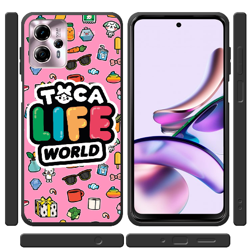 Чехол BoxFace Motorola G13 Toca Boca Life World