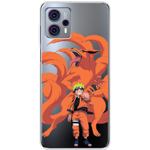 Чехол BoxFace Motorola G23 Naruto and Kurama