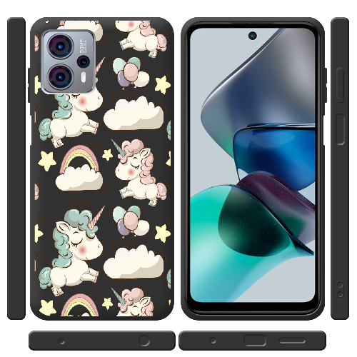 Чехол BoxFace Motorola G23 Unicorns