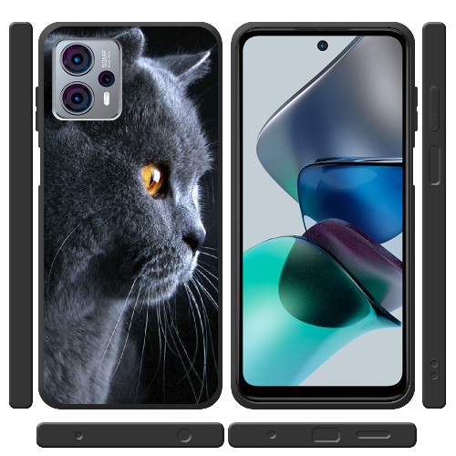 Чехол BoxFace Motorola G23 English cat