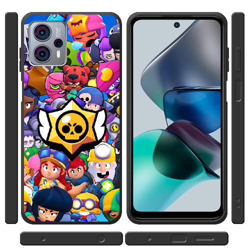 Чехол BoxFace Motorola G23 Brawl Stars