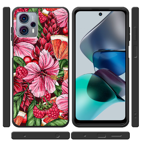 Чехол BoxFace Motorola G23 Tropical Flowers