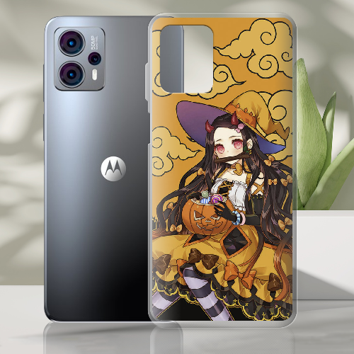 Чехол BoxFace Motorola G23 Kamado Nezuko Halloween