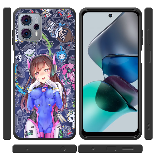 Чехол BoxFace Motorola G23 Overwatch D.VA