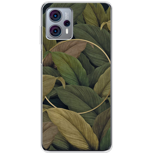 Чехол BoxFace Motorola G23 Green Leaf