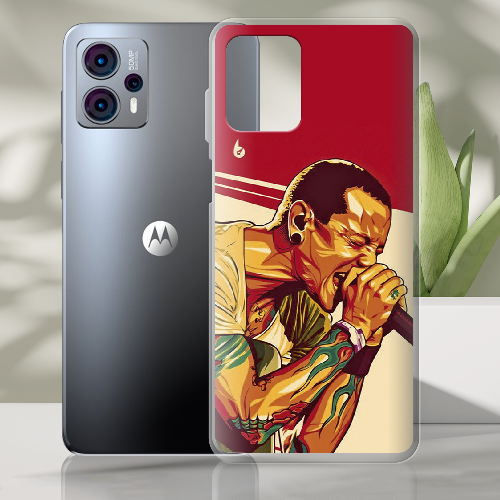 Чехол BoxFace Motorola G23 Chester Bennington