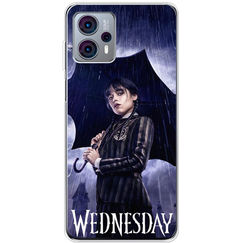 Чехол BoxFace Motorola G23 Wednesday Addams