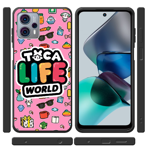 Чехол BoxFace Motorola G23 Toca Boca Life World