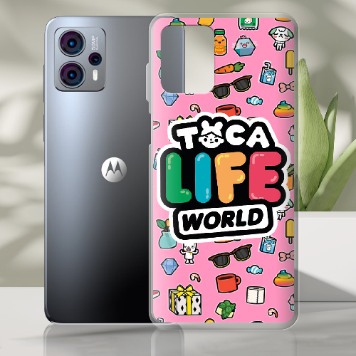 Чехол BoxFace Motorola G23 Toca Boca Life World