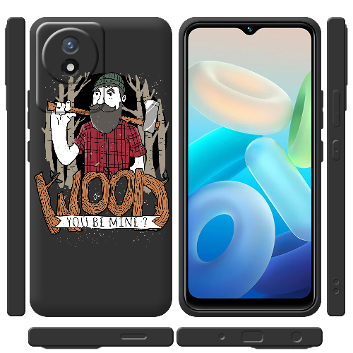 Чехол BoxFace Vivo Y02 Wood you be mine