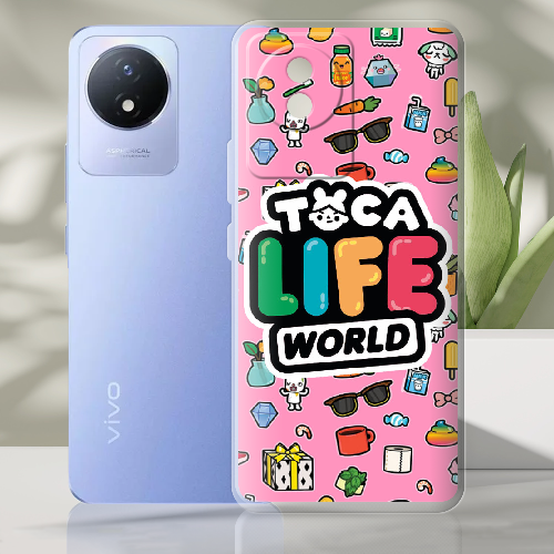 Чехол BoxFace Vivo Y02 Toca Boca Life World