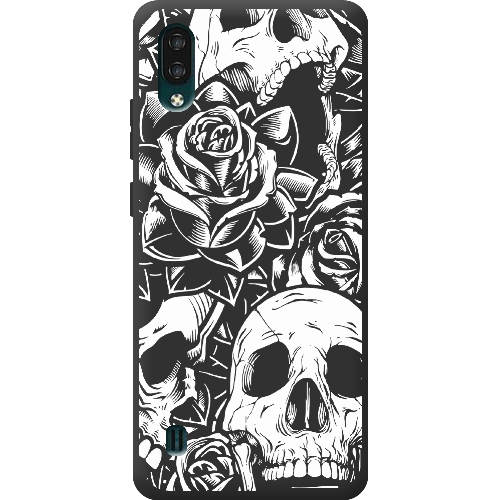 Чехол BoxFace ZTE Blade A51 Lite Skull and Roses