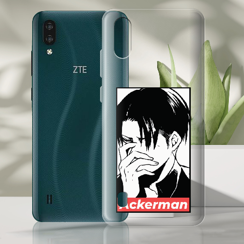 Чехол BoxFace ZTE Blade A51 Lite Attack On Titan - Ackerman