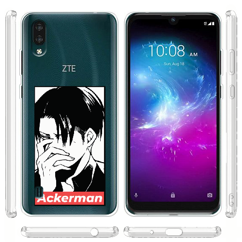 Чехол BoxFace ZTE Blade A51 Lite Attack On Titan - Ackerman