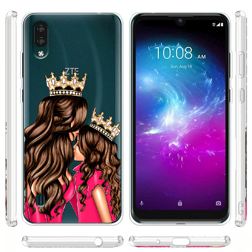 Чехол BoxFace ZTE Blade A51 Lite Queen and Princess