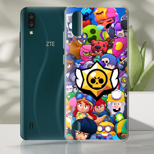 Чехол BoxFace ZTE Blade A51 Lite Brawl Stars