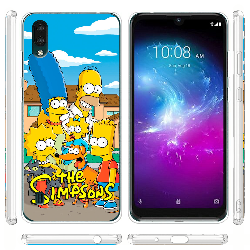 Чехол BoxFace ZTE Blade A51 Lite the simpsons