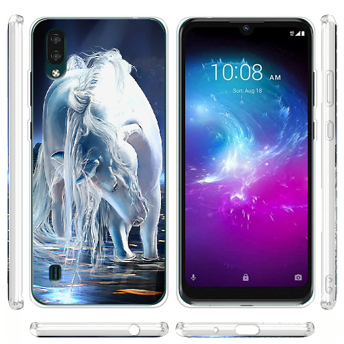 Чехол BoxFace ZTE Blade A51 Lite White Horse