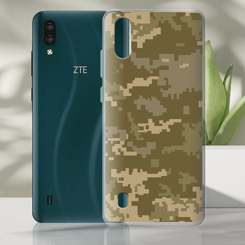 Чехол BoxFace ZTE Blade A51 Lite Камуфляж ЗСУ