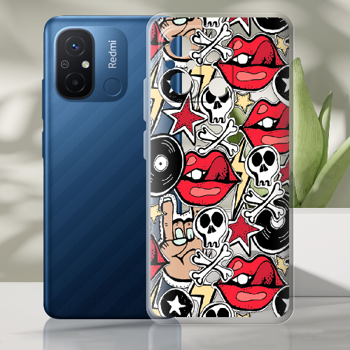 Чехол BoxFace Xiaomi Redmi 12C Rock Graffiti