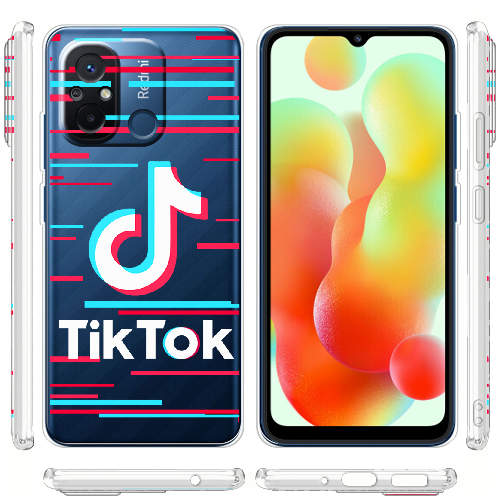 Чехол BoxFace Xiaomi Redmi 12C Tik Tok