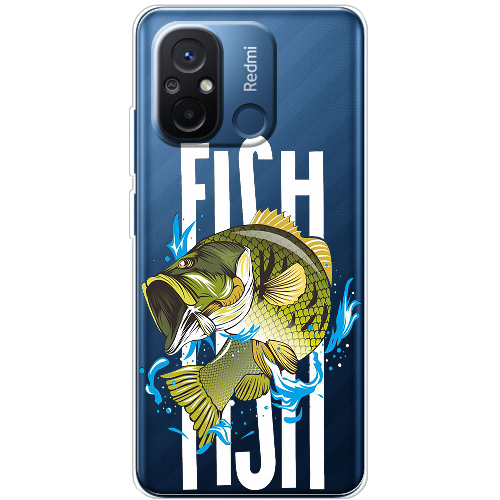 Чехол BoxFace Xiaomi Redmi 12C Bass fish