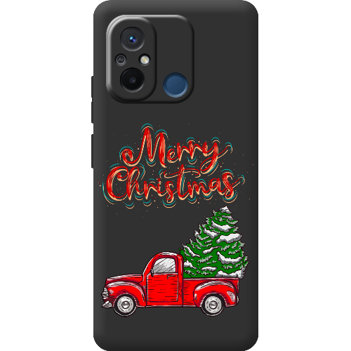 Чехол BoxFace Xiaomi Redmi 12C Holiday Car Merry Christmas