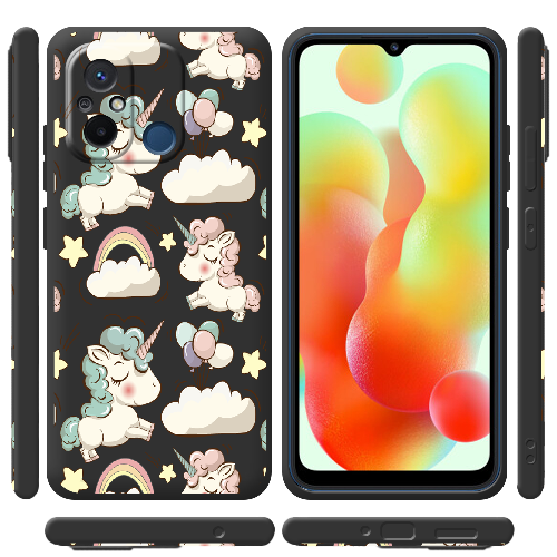 Чехол BoxFace Xiaomi Redmi 12C Unicorns