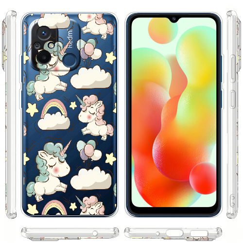 Чехол BoxFace Xiaomi Redmi 12C Unicorns