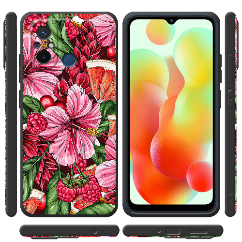 Чехол BoxFace Xiaomi Redmi 12C Tropical Flowers