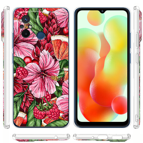 Чехол BoxFace Xiaomi Redmi 12C Tropical Flowers