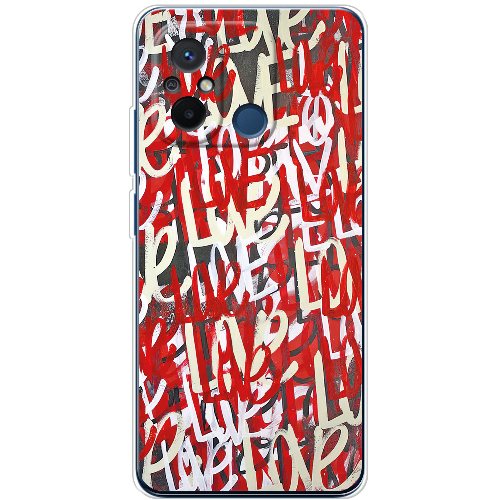 Чехол BoxFace Xiaomi Redmi 12C Love Graffiti