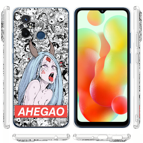 Чехол BoxFace Xiaomi Redmi 12C Ahegao