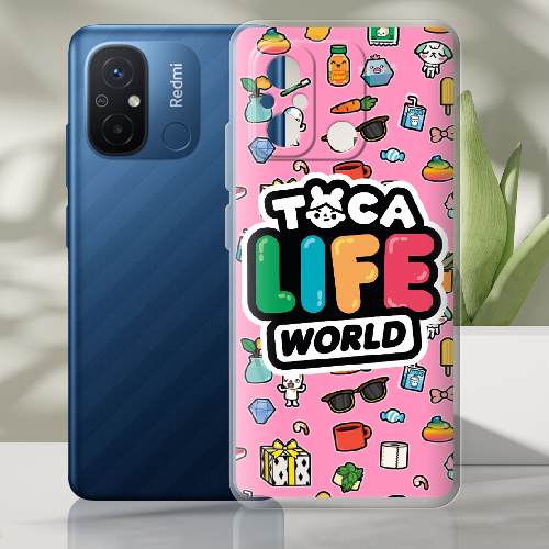 Чехол BoxFace Xiaomi Redmi 12C Toca Boca Life World