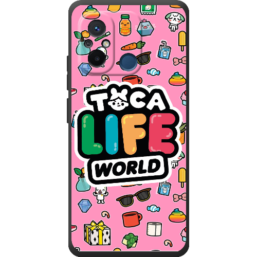 Чехол BoxFace Xiaomi Redmi 12C Toca Boca Life World