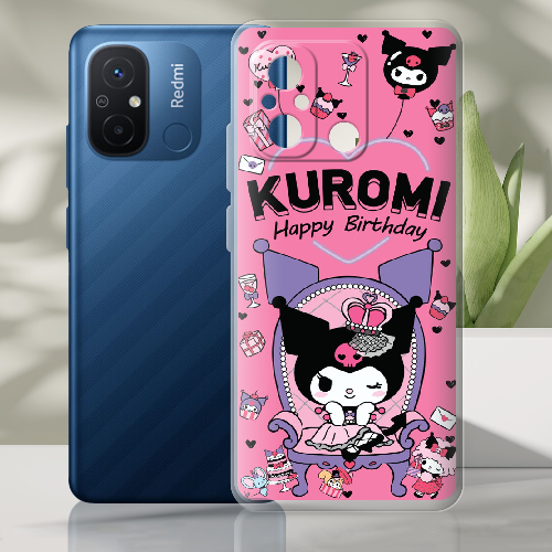 Чехол BoxFace Xiaomi Redmi 12C День народження Kuromi